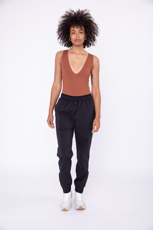 Relaxed Fit Toggle Drawstring Joggers