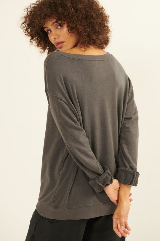 Forest Adventure Vintage Graphic Sweatshirt