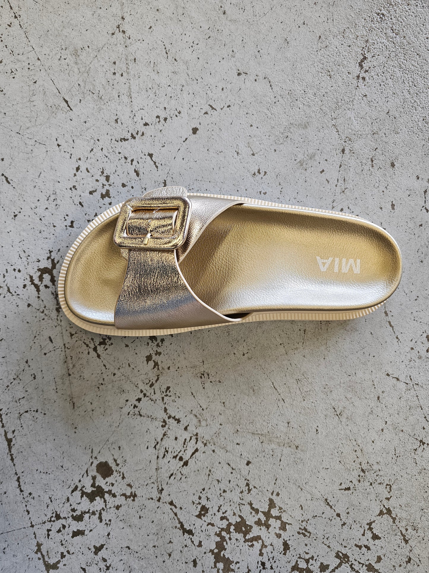 Gold Meta Sandal!