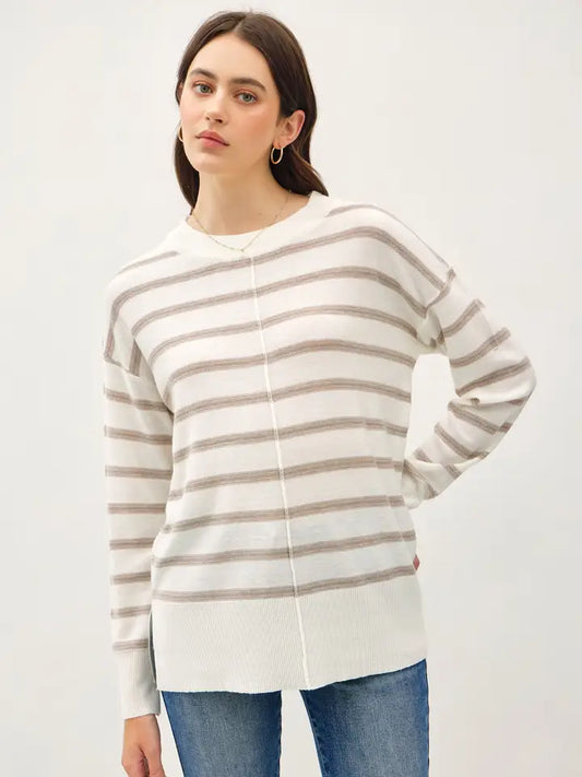 The Coastal Stripe Sweater 🐚