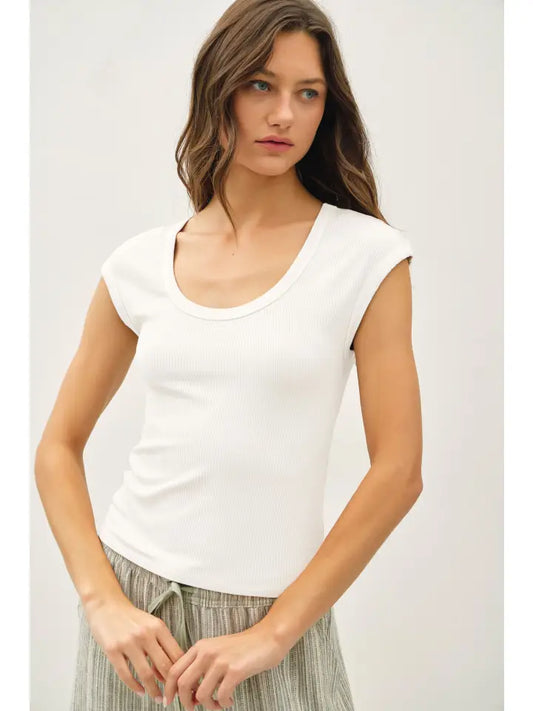 The Clean Slate Rib Tee