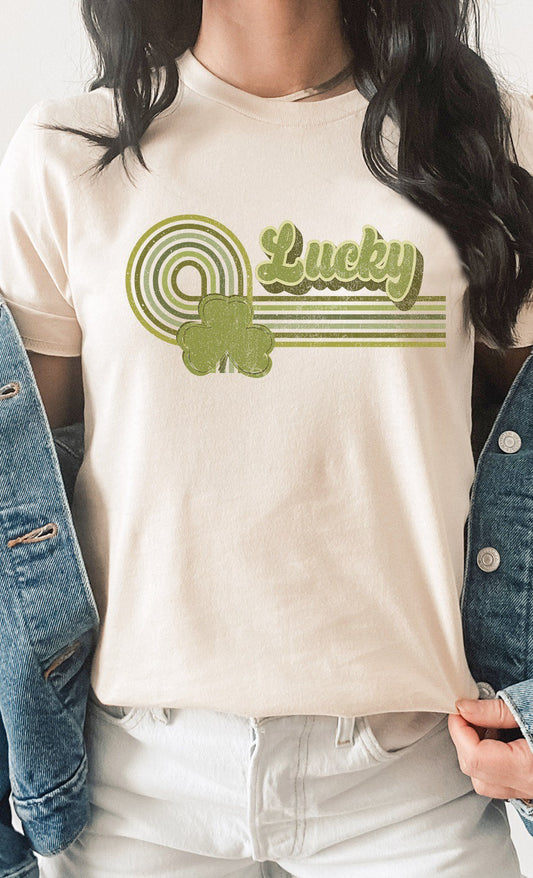 Retro Lucky Shamrock