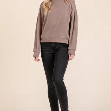 Women's Pullover Rib Top