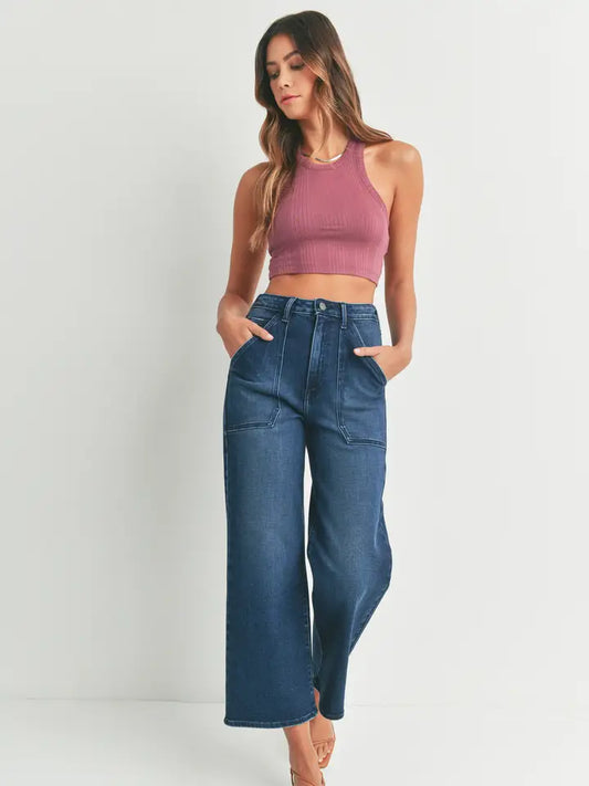 - Dk - Hr Cargo Pocket Wide Leg