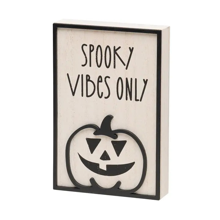 Spooky Vibes Halloween Laser Block