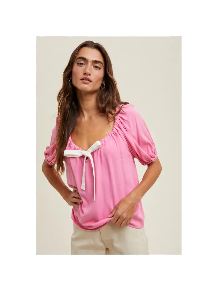 Front Self Tie Blouse