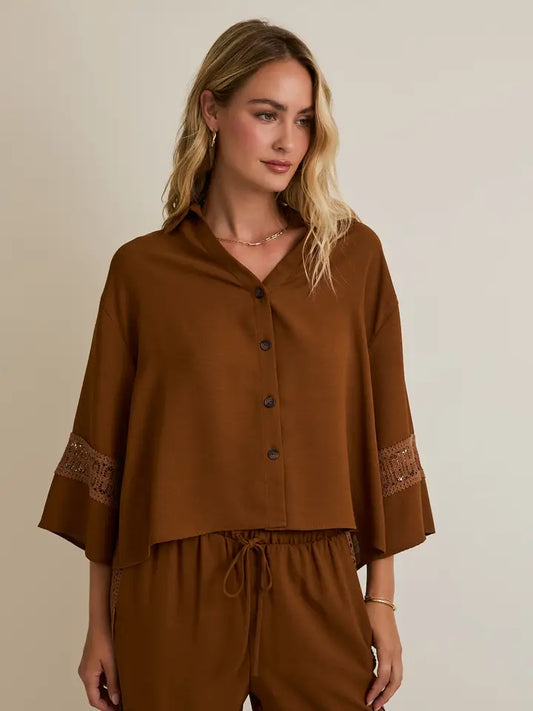 The Mocha Ease Top