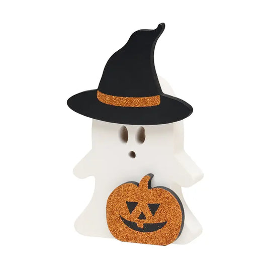 Witchy Ghost W/Pumpkin