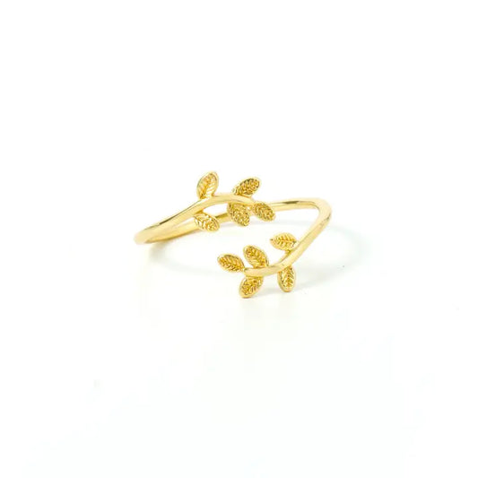 Adjustable Leaf Ring