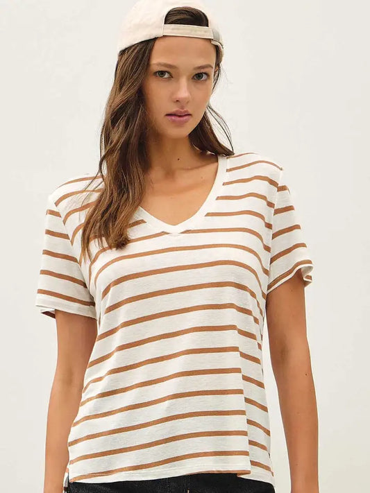 The Weekend Coast Stripe Tee