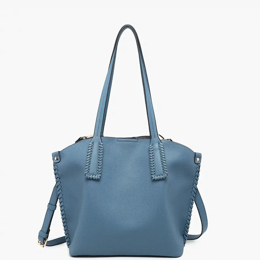 Micah Whipstitch 3-Compartment Tote