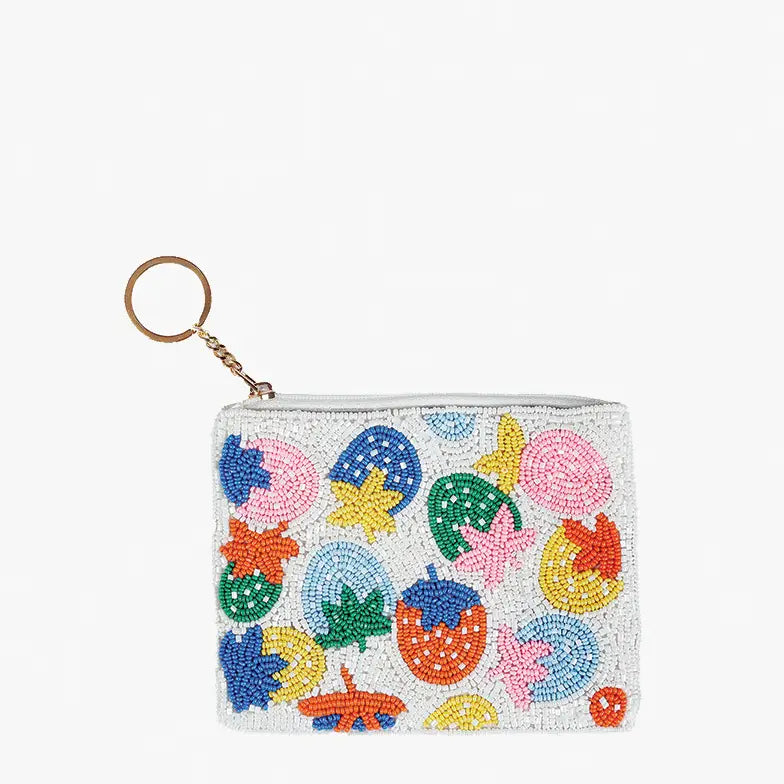 Ricki Beaded Coin Pouch