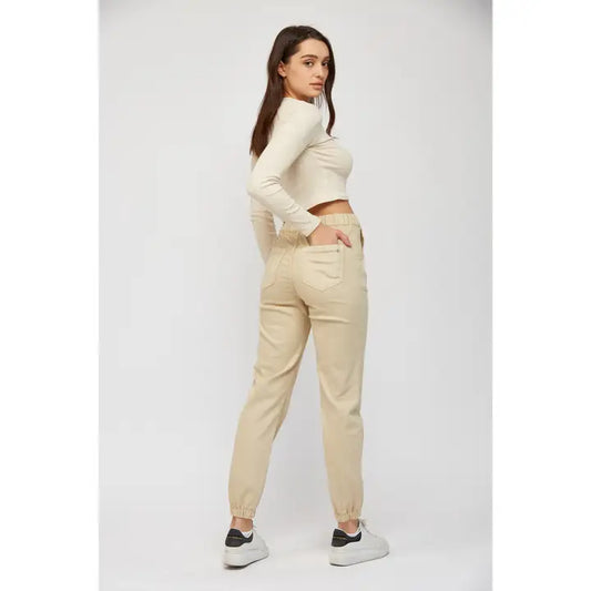 High Rise Jogger Crop