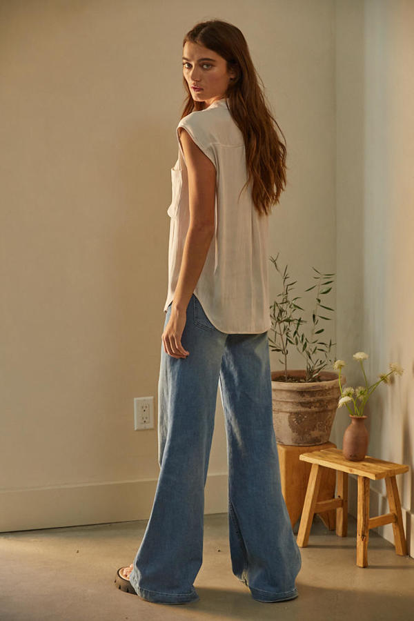 Skyline Satin Top