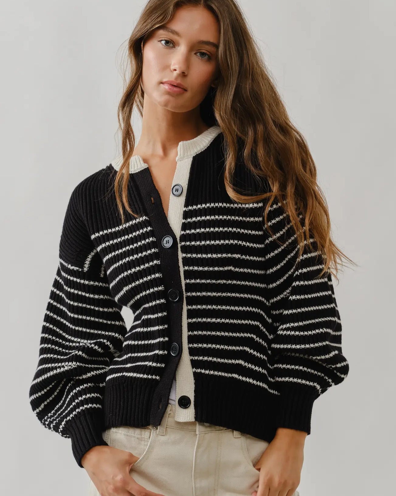 Volumous bubble sweater