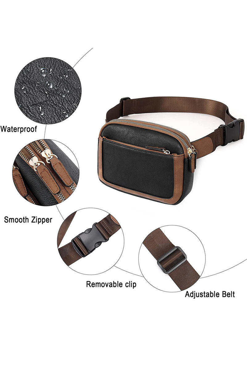 Mini PU Leather Crossbody Bag