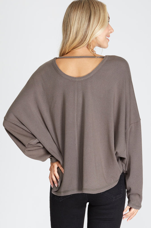 Batwing Style Top