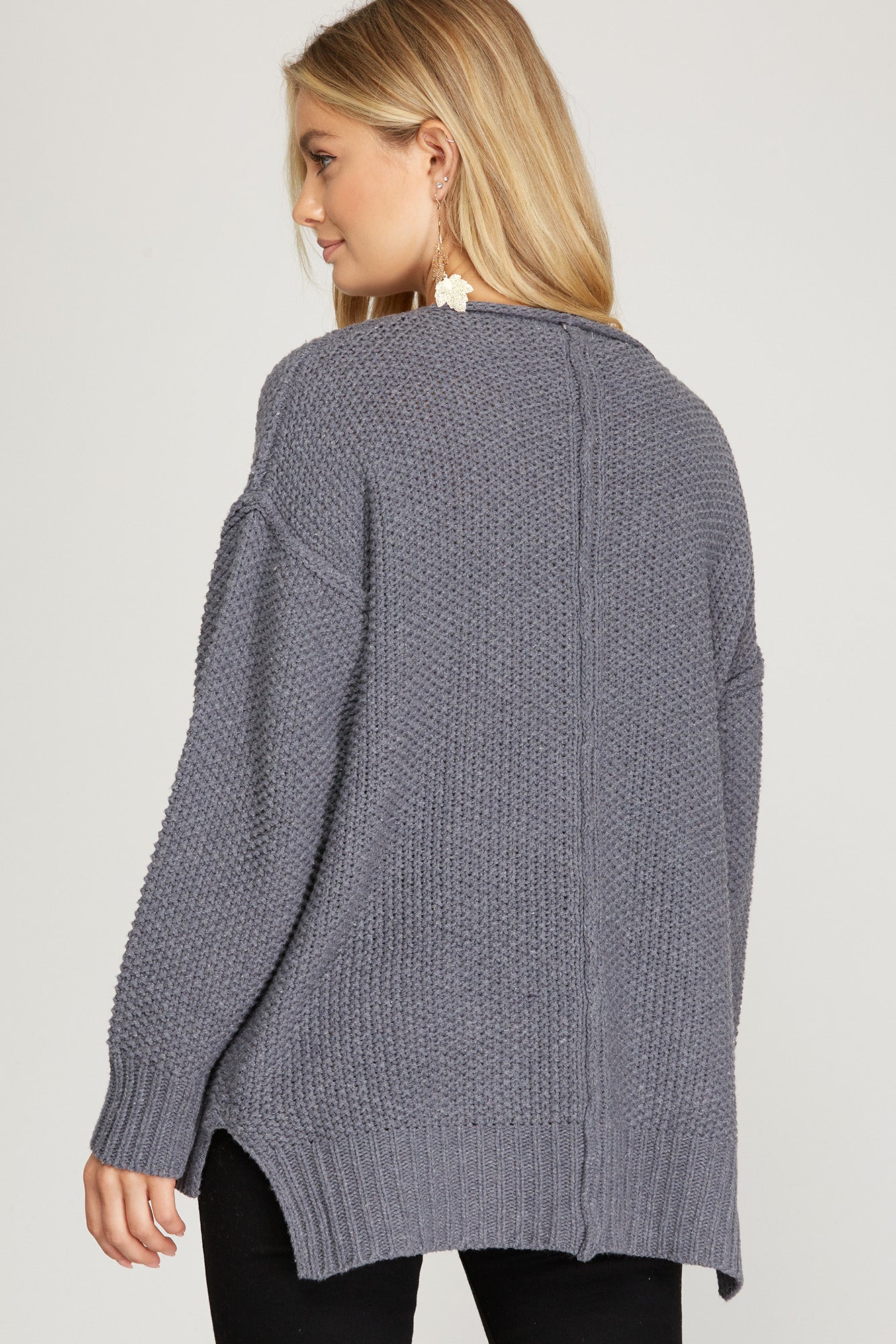 Long Sleeve Oversized Knit!
