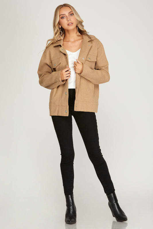 Long Sleeve Fleece Jacket