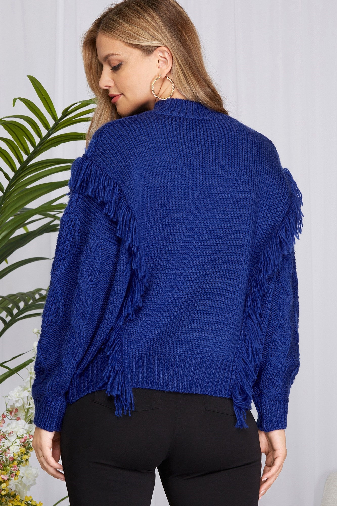 Cobalt Blue Sweater