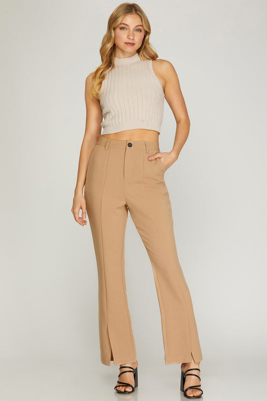 Front Split Pants