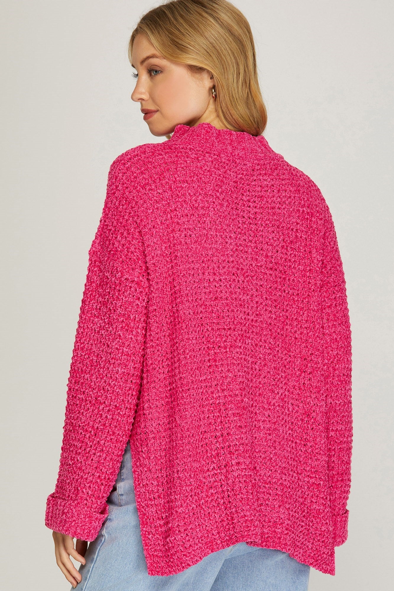 Lovely Pink Spring Sweater!