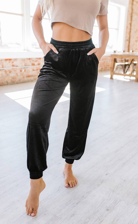 Vintage Velvet Jogger