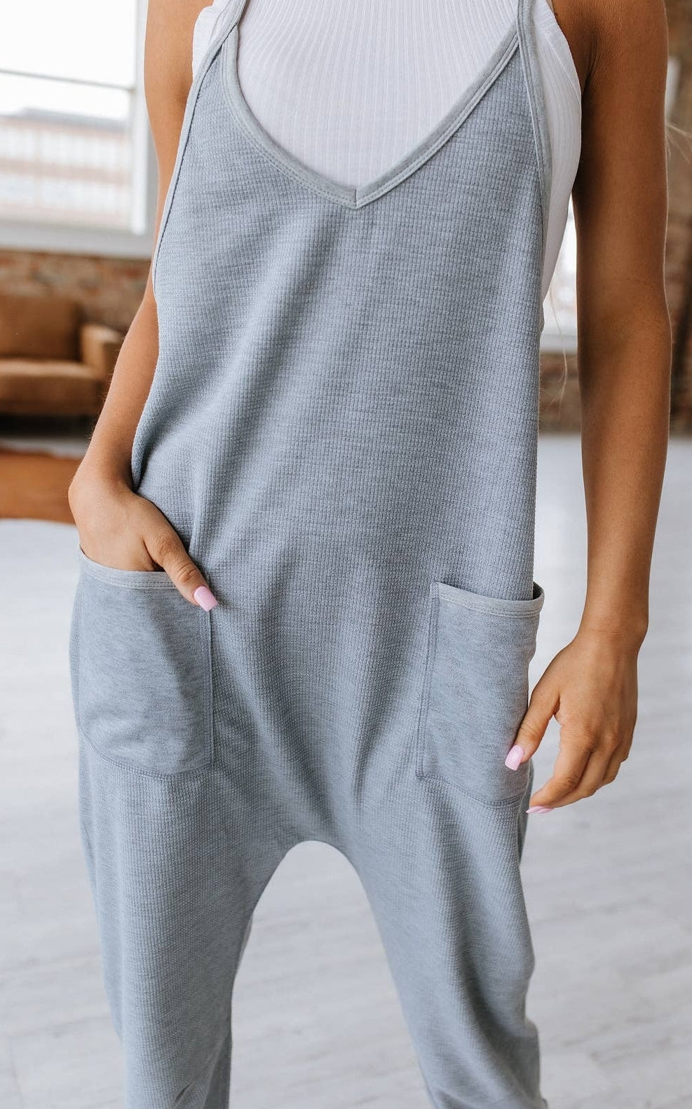 Shania Spaghetti Strap Jumpsuit