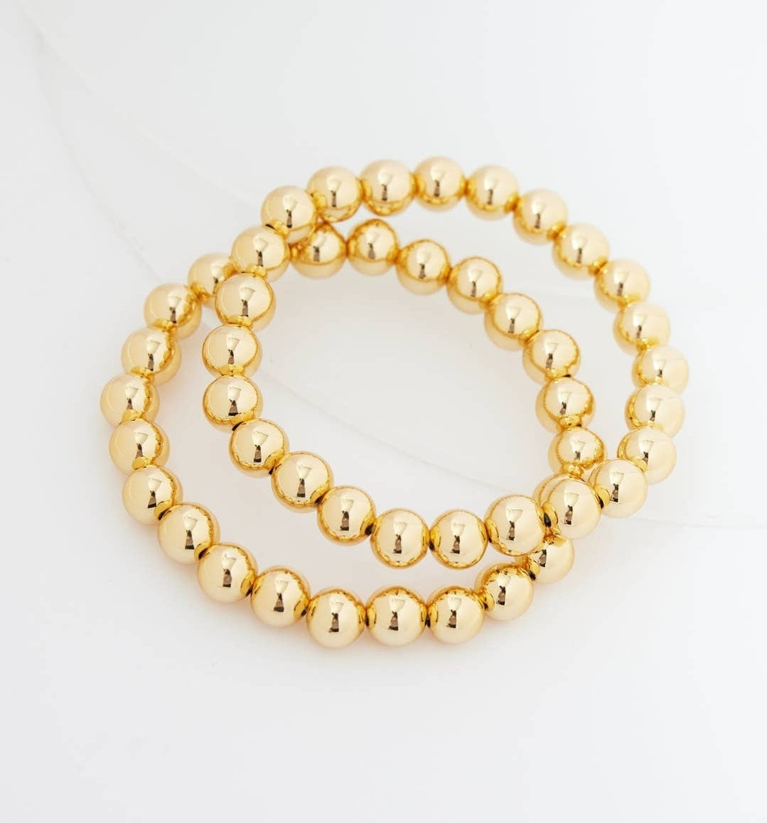 Gold Beaded Bracelet