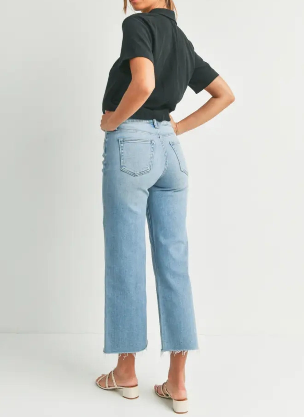 Slim Wide Leg