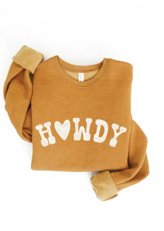 Howdy Graphic Sweatshirt