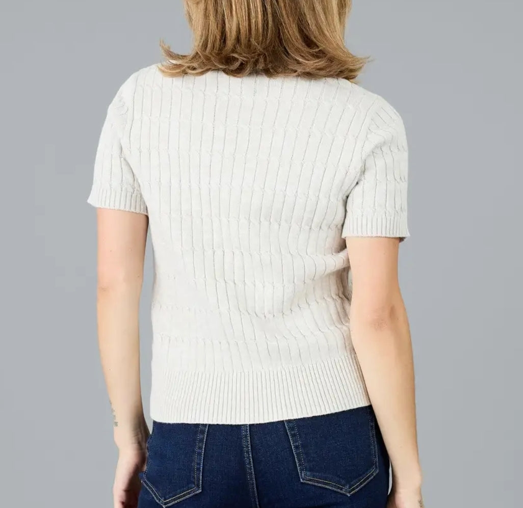 Varsity V-Neck Sweater