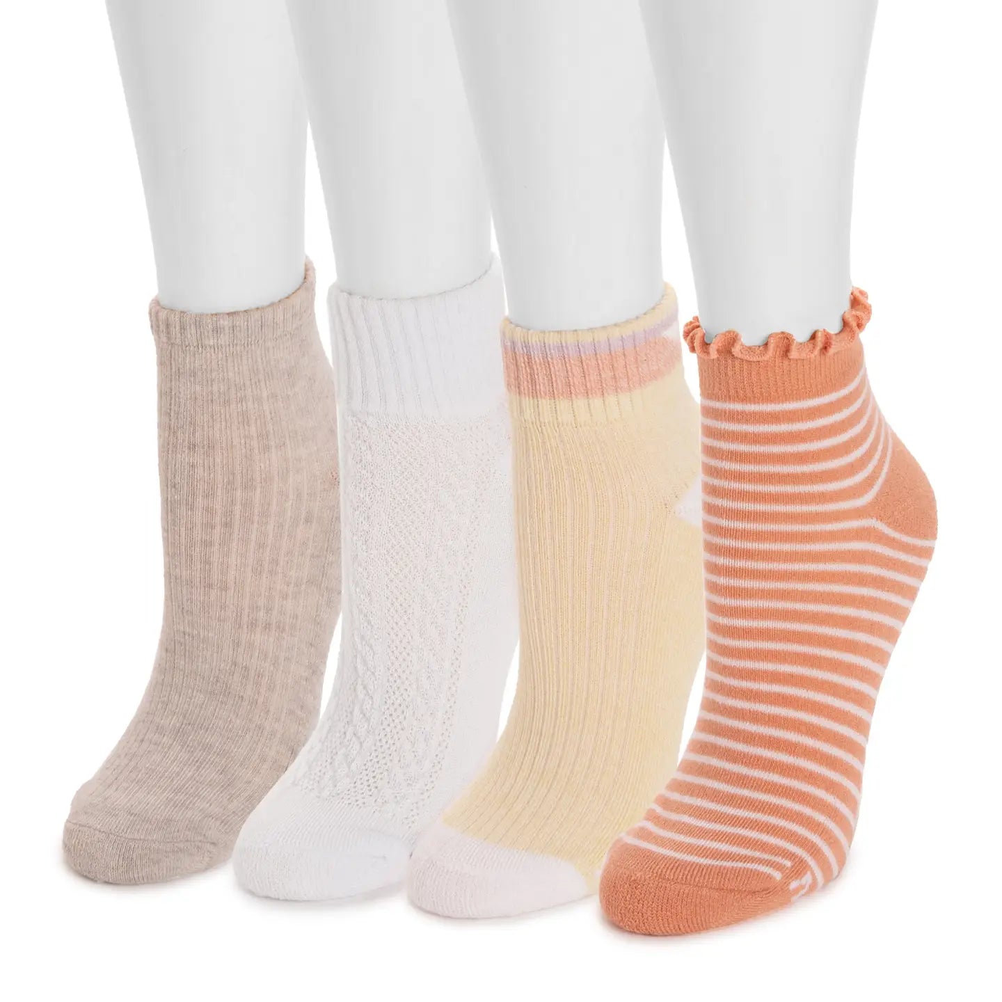 Dream Step Mini Crew Sock - yellow