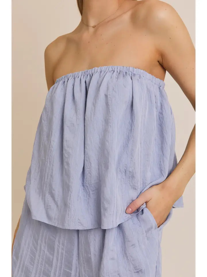 Strapless Romper