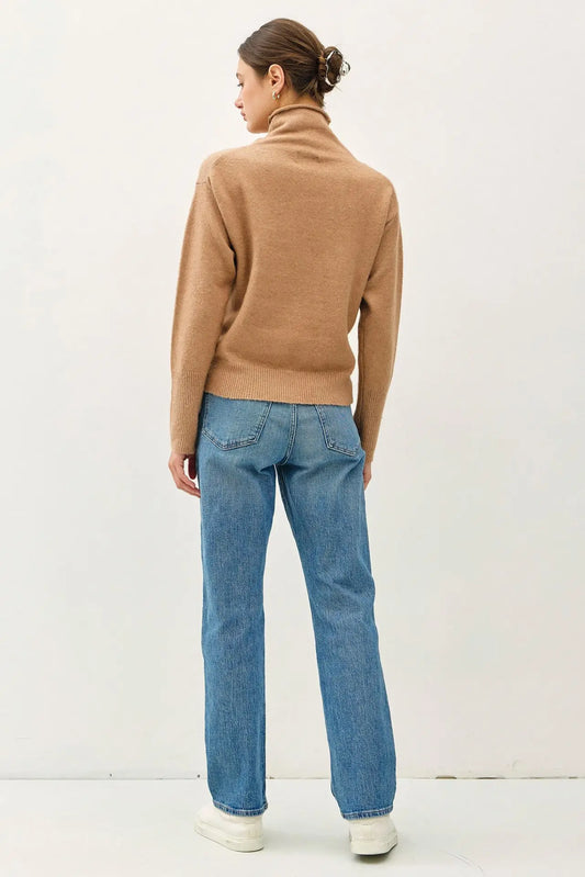 The Cloud Knit Mock Neck