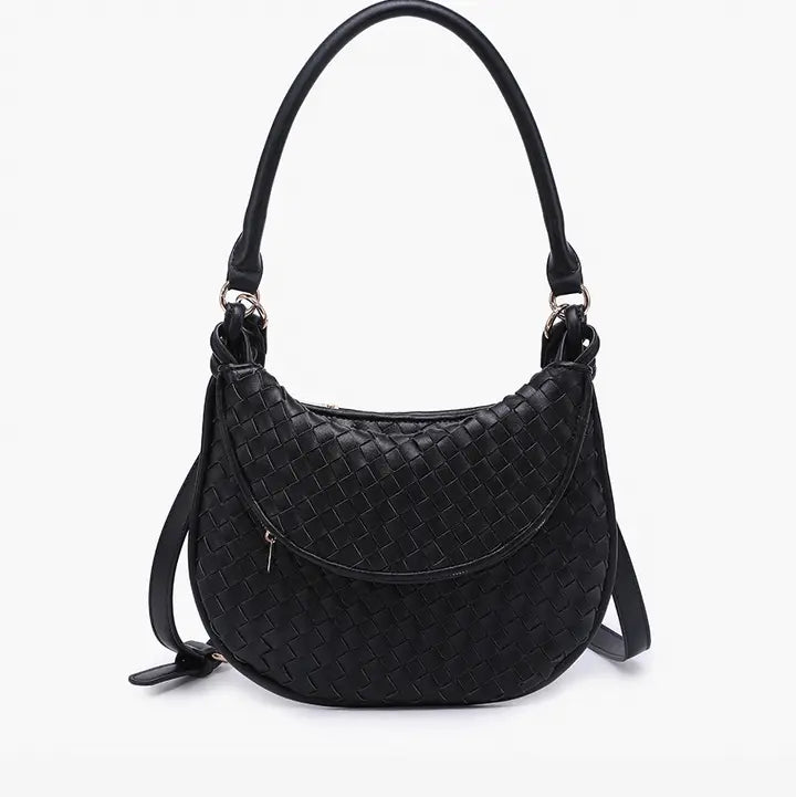 Kaylor Woven Crossbody w/ Pouch