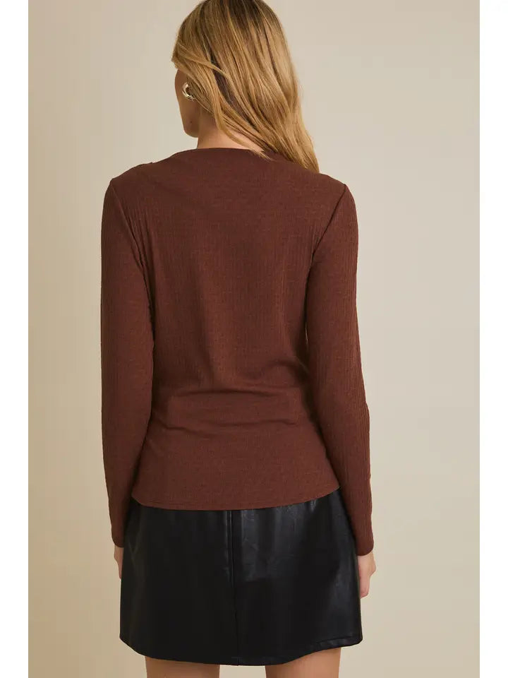 The Mocha Muse Top