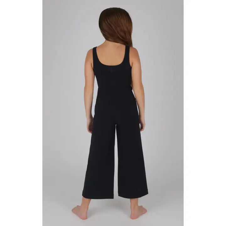Girls Interlock Everyday Wide Leg Crop Romper