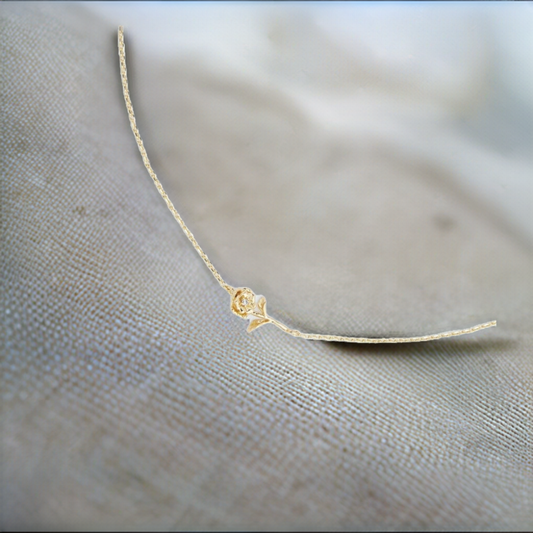 August birth flower necklace