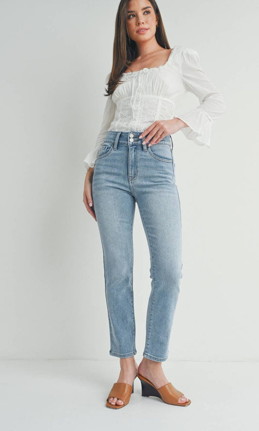 Double Button Straight