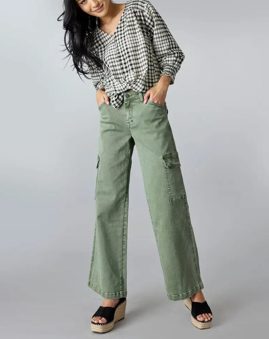 Cargo Wide Leg Jean