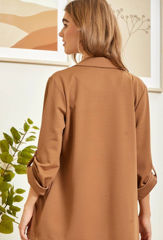 Blazer Featuring Lightweight Fabric