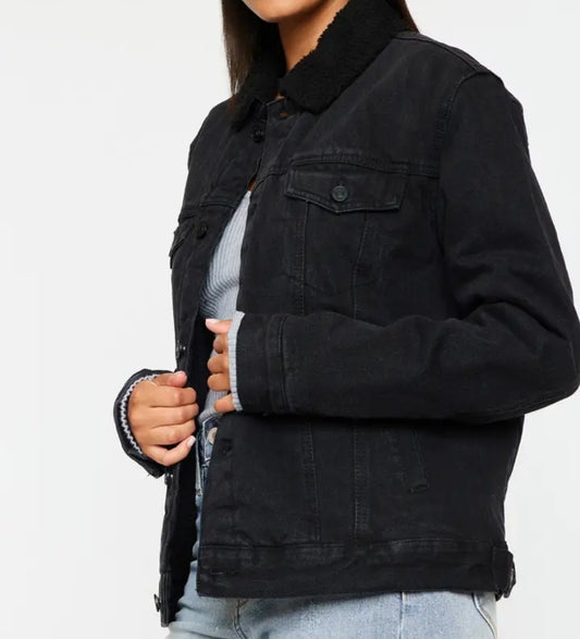 Black Kan Can Denim Jacket