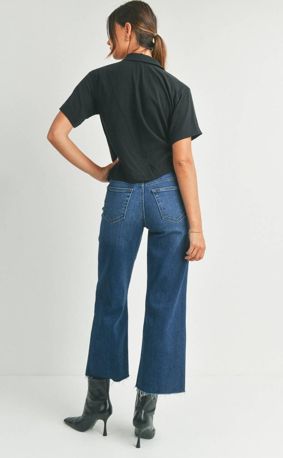 Slim Wide Leg