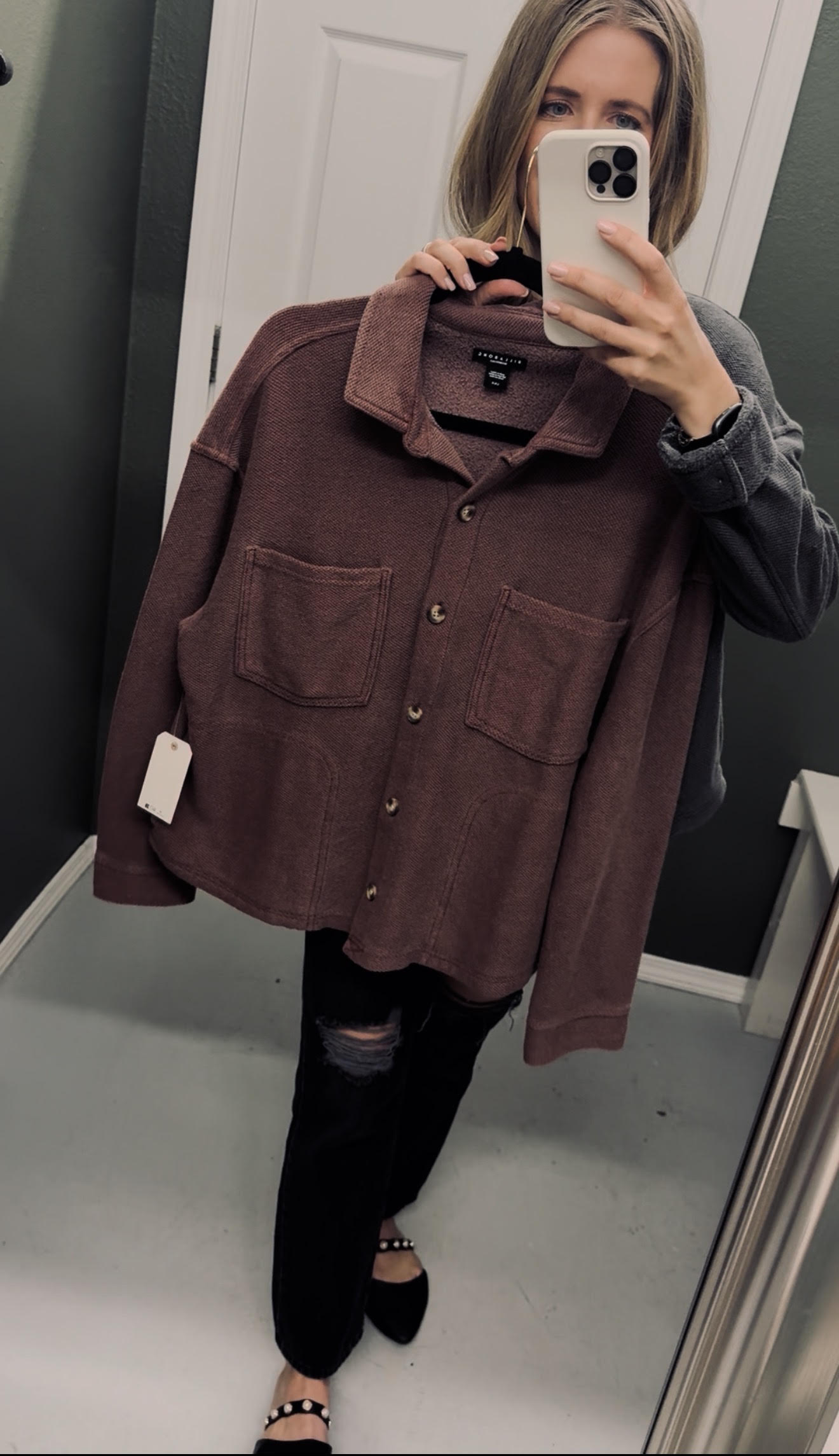 Charcoal Ridge Shacket