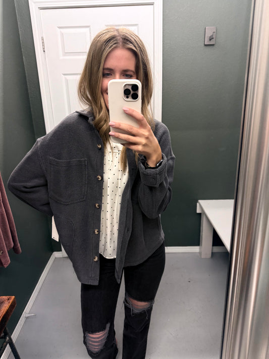Charcoal Ridge Shacket