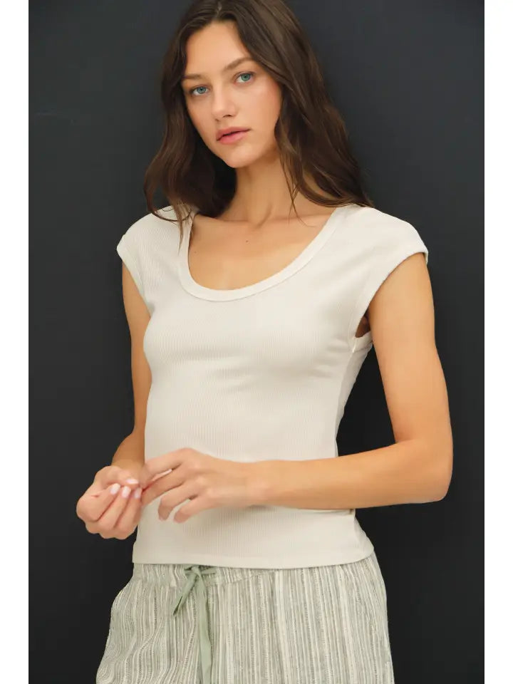 The Clean Slate Rib Tee