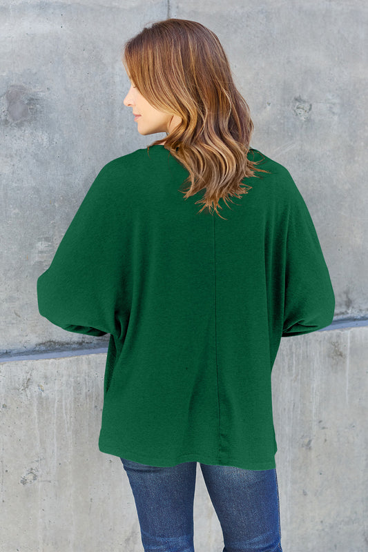 Pre-Order Full Size Round Neck Long Sleeve T-Shirt