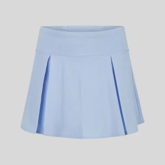 Girls Pleated Tennis Skort with Inner Shorts