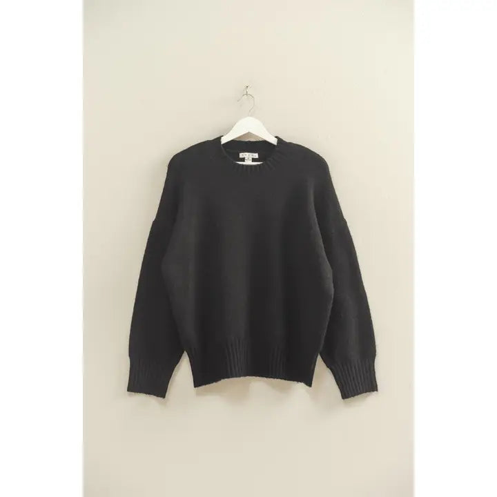Oversized Drop Shoulder Sweater